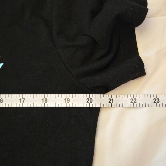 Women's Take Me Back To The 90s Graphic Black T-Shirt Retro Roller Skate Tee- L - Picture 7 of 7